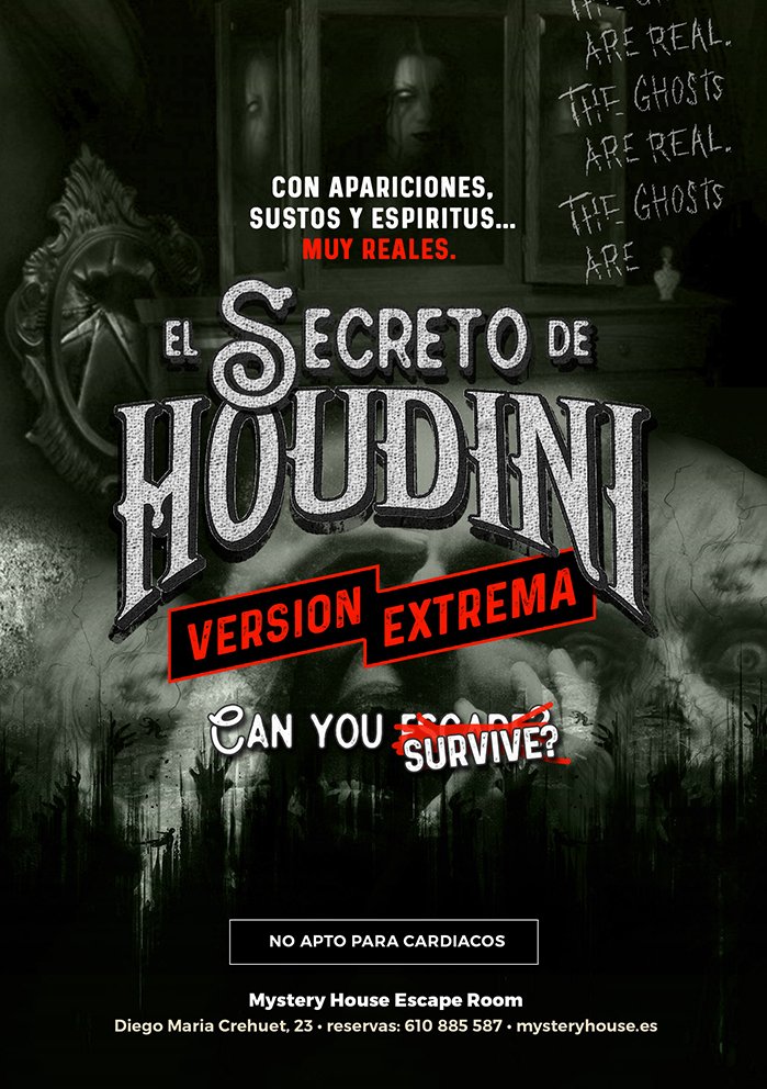 escape room El Secreto de Houdini