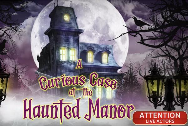 escape room A Curious Case at the Haunted Manor